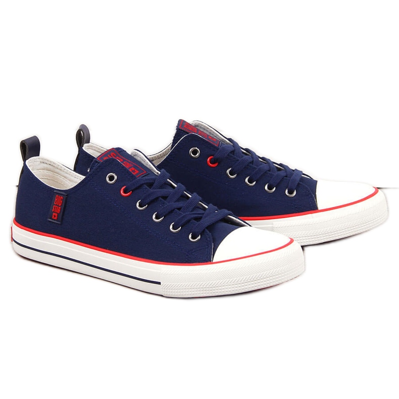 Sneakers basse da uomo blu navy Big Star JJ174060