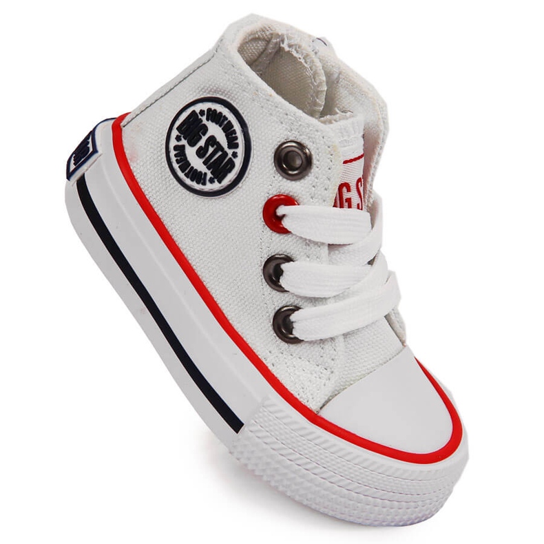 Sneakers bianche per bambini Big Star HH374187 bianca