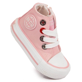 Sneakers alte rosa da bambina Big Star HH374191