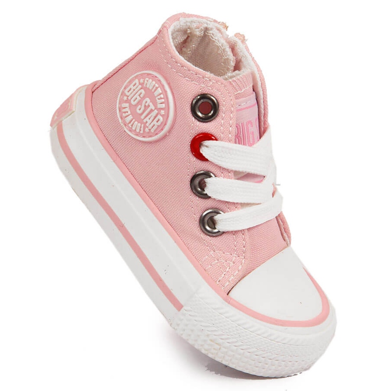 Sneakers alte rosa da bambina Big Star HH374191