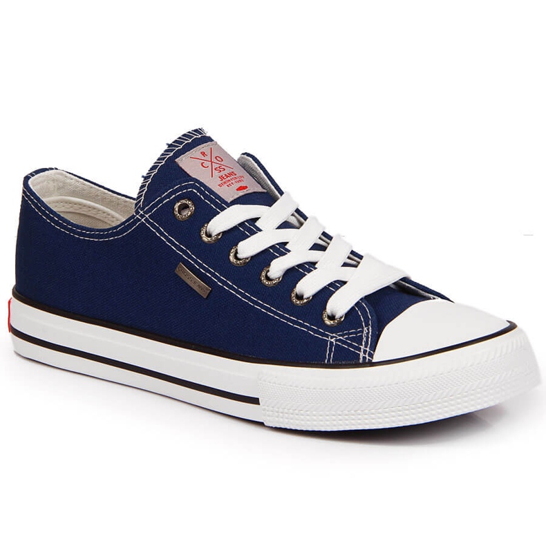 Sneakers da uomo Cross Jeans JJ1R4004C blu navy