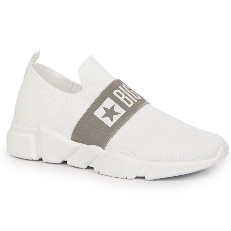 Slip on bianche scarpe sportive Big Star JJ274297 bianca