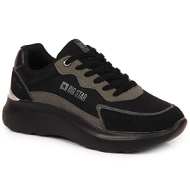 Scarpe sportive con plateau Big Star JJ274989 nere nero
