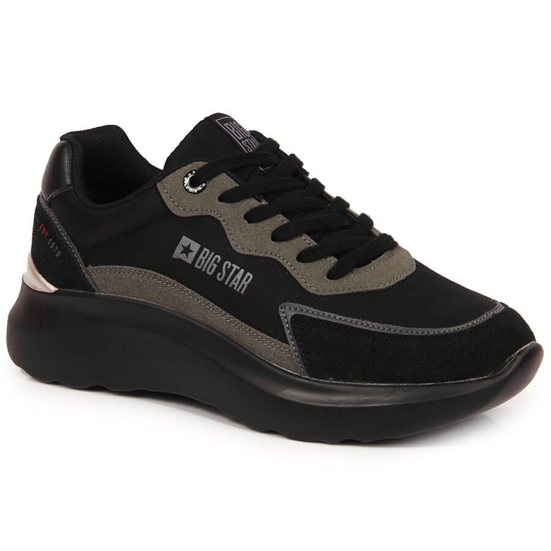Scarpe sportive con plateau Big Star JJ274989 nere nero