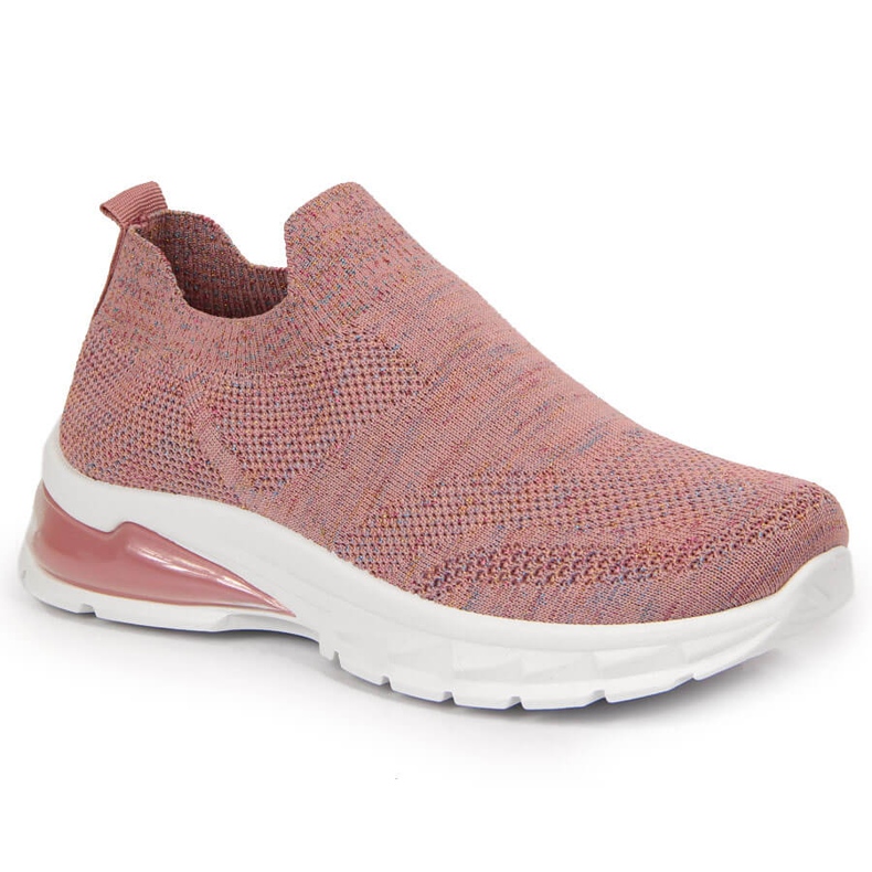 Le scarpe sportive da donna scivolano su Potocki rosa