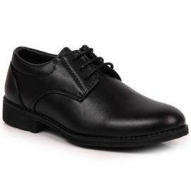 Scarpe nere formali da bambino dell'American Club nero