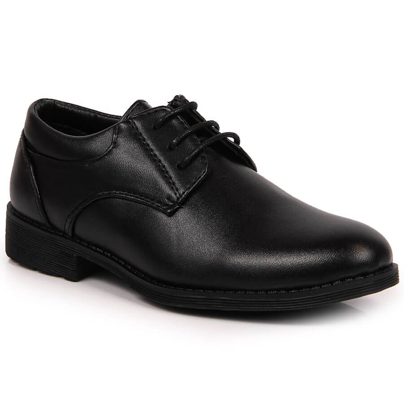 Scarpe nere formali da bambino dell'American Club nero