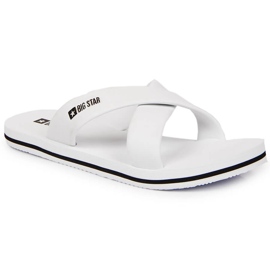 Ciabatte in schiuma bianca Big Star JJ274A339 bianco