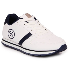 Scarpe sportive bianche Cross Jeans JJ2R4021C bianco