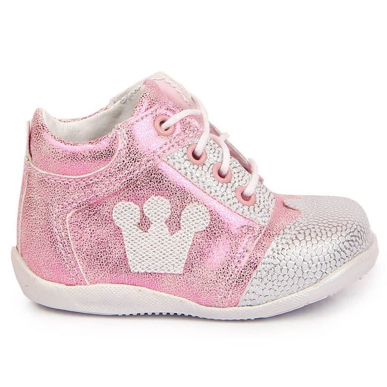 Scarpe da bambina rosa lucido Kornecki 6767