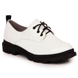 S.Barski Scarpe stringate da donna bianche di S. Barski bianco