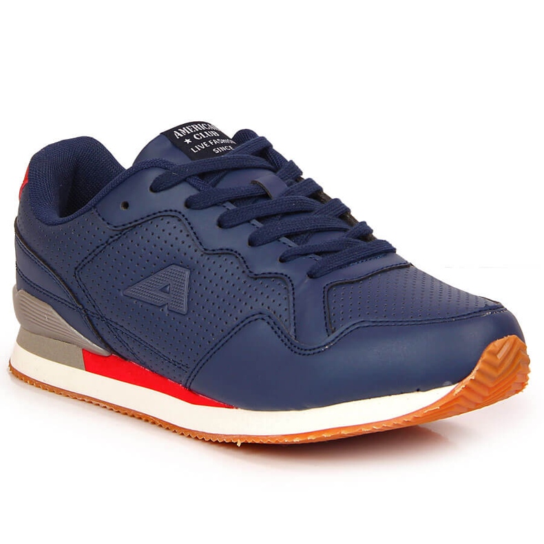 Scarpe sportive blu navy American Club