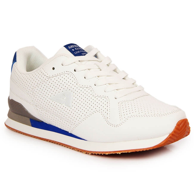 Scarpe sportive bianche American Club bianca