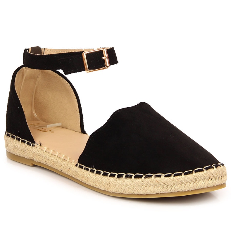 Sandali espadrillas neri da donna Jezzi nero