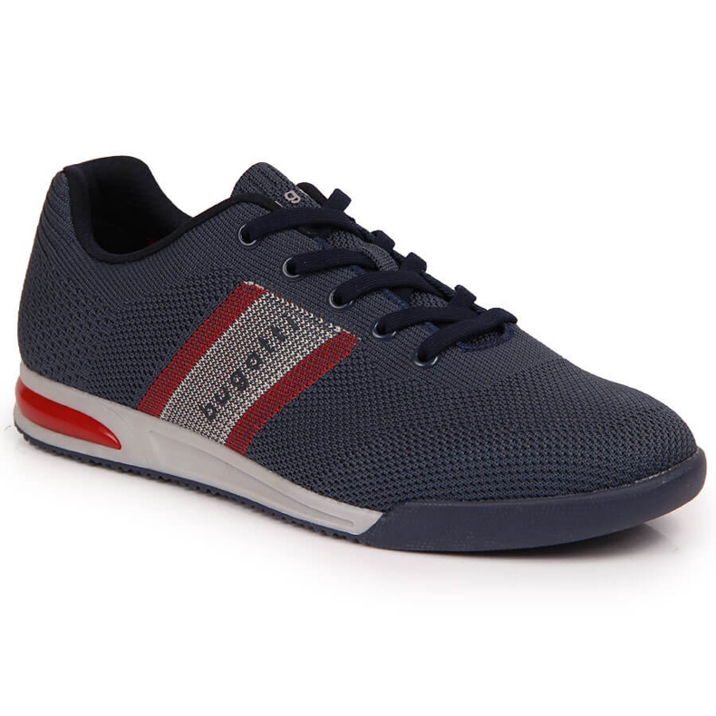 Scarpe Bugatti da uomo blu navy