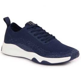 Scarpe sportive da uomo blu navy American Club