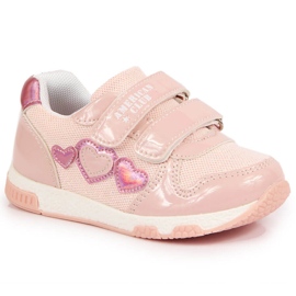 Scarpe sportive da bambina rosa American Club