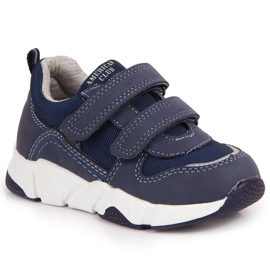 Scarpe sportive per bambini blu navy American Club