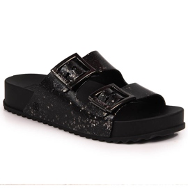 Ciabatte da donna in gomma Zaxy nere HH285158 nero