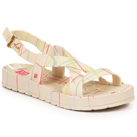 Sandali da donna in gomma, profumati Zaxy HH285264 beige