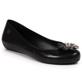 Ballerine da donna meliski con fiore Zaxy JJ285048 nere nero