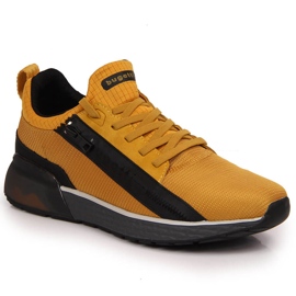 Scarpe sportive da uomo Bugatti JJ153072 gialle giallo