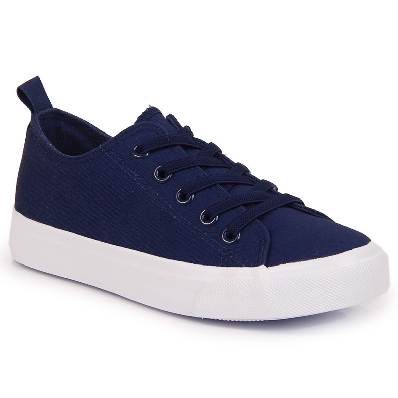 Sneaker Atletico in tessuto blu navy