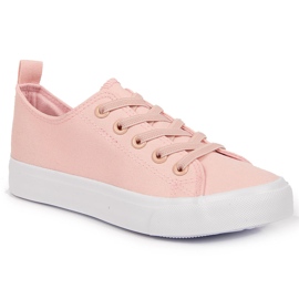 Sneakers Atletico rosa in gomma