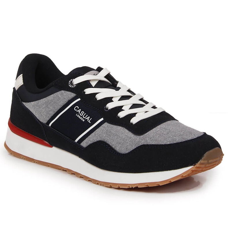 Mckeylor scarpe sportive da uomo casual nero grigio
