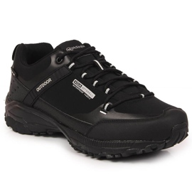 Scarpe da trekking impermeabili da uomo McKeylor nere nero