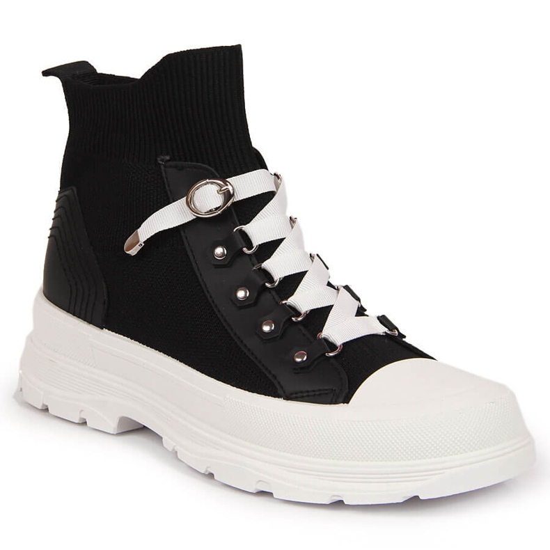 Sneakers alte da donna Atletico nere nero