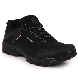 Scarpe da trekking da uomo Black American Club nero