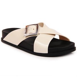Ciabatte da donna meliski crema Zaxy JJ285057 beige multicolore