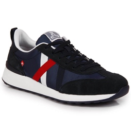 Rieker 07603-14 scarpe sportive da uomo blu navy