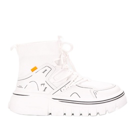 Sneakers bianche alla caviglia Toler bianca