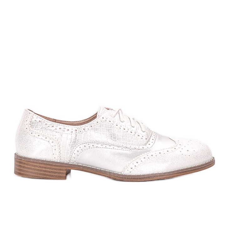 Oxford da donna in argento Hershey d'argento
