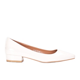 Tacco alto bianco Timms