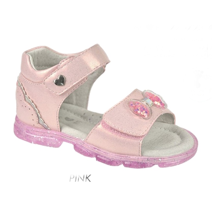 Evento Sandali femminili con un prua 22Z23-4780 Pink rosa