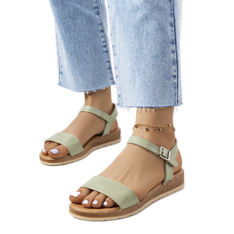 Sandali da donna verde Speier