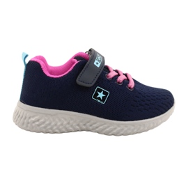 NEWS NOVITA' Scarpe sportive in velcro 22DZ23-4843-M Blu navy rosa