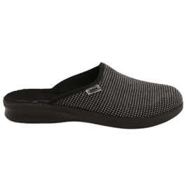 Scarpe da uomo Befado pu 548M025 nero grigio