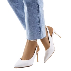 Tacco beige con rilegatura Anneli
