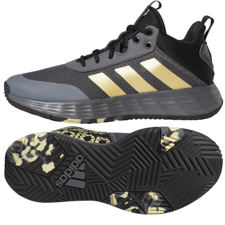 Scarpe da basket Adidas OwnTheGame 2.0 GW5483 grigio