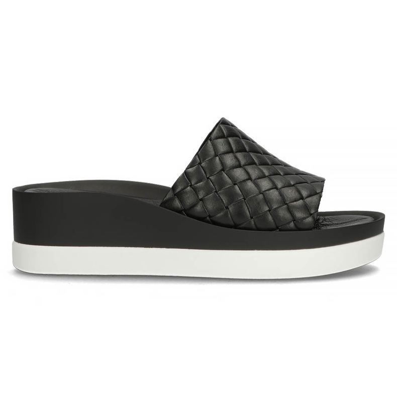 Ciabatte in pelle Filippo 40245 nere nero