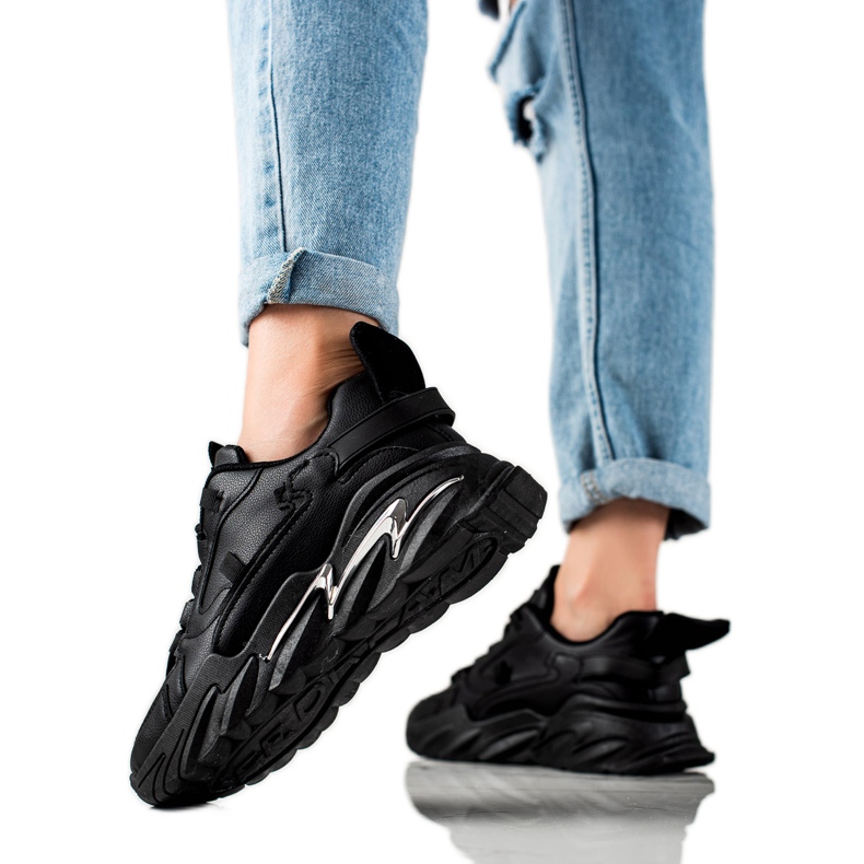 W. Potocki Scarpe da ginnastica nere Potocki nero