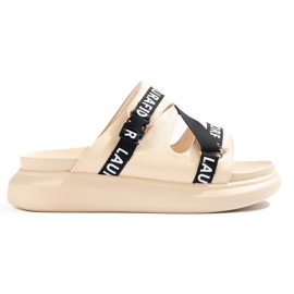 Comode pantofole LA.FI Beige