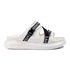 Comode pantofole bianche LA.FI bianco