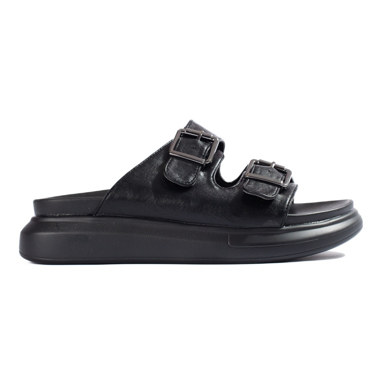 Pantofole LA.FI Con Fibbie nero