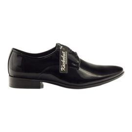 Scarpe classiche da uomo Kazkobut 2620 nere nero