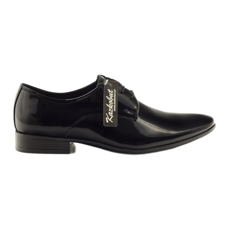 Scarpe classiche da uomo Kazkobut 2620 nere nero